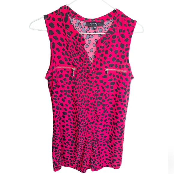 Lily Morgan red and black shirt. Size small - Picture 3 of 7